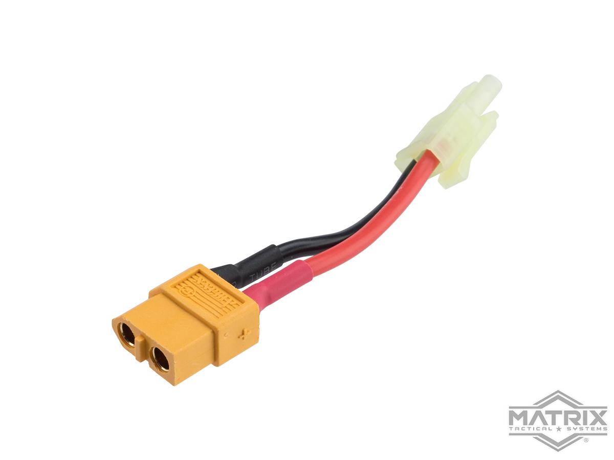 Matrix XT60 Wiring Adapter (Model: Female XT60 to Male Small Tamiya)