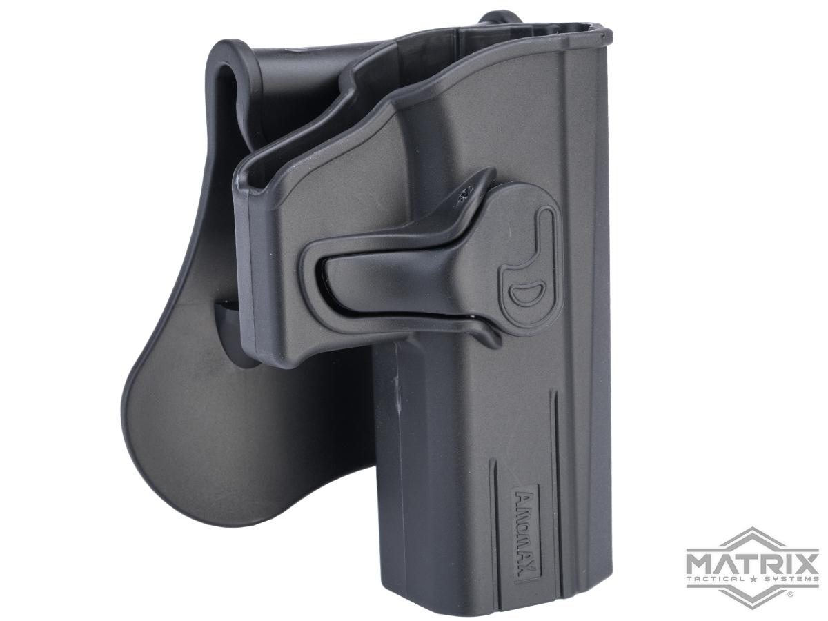 Matrix Hardshell Adjustable Holster for CZ Shadow 2 Series Pistols (Type: Black / Paddle Attachment)