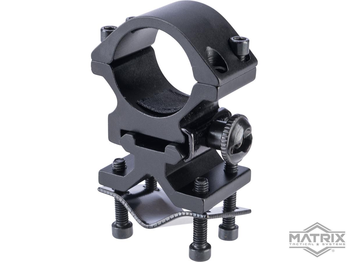 Matrix Steel Universal 1 Scope / Laser / Flashlight Ring Mount + QD Barrel Mount