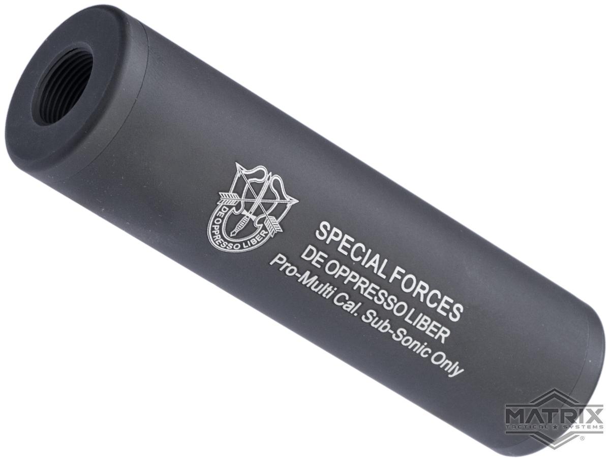 Matrix Airsoft Mock Silencer / Barrel Extension (Model: Special Forces / 110mm)