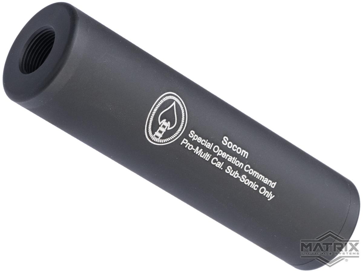 Matrix Airsoft Mock Silencer / Barrel Extension (Model: SOCOM / 110mm)