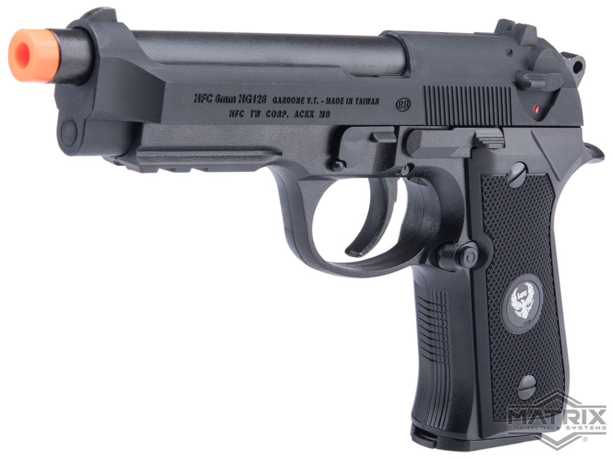 Ordered a starter pistol along with bb's and green gas Shop sent black  gas is it a good idea to put that high pressure into a pistol with a  plastic slide? 