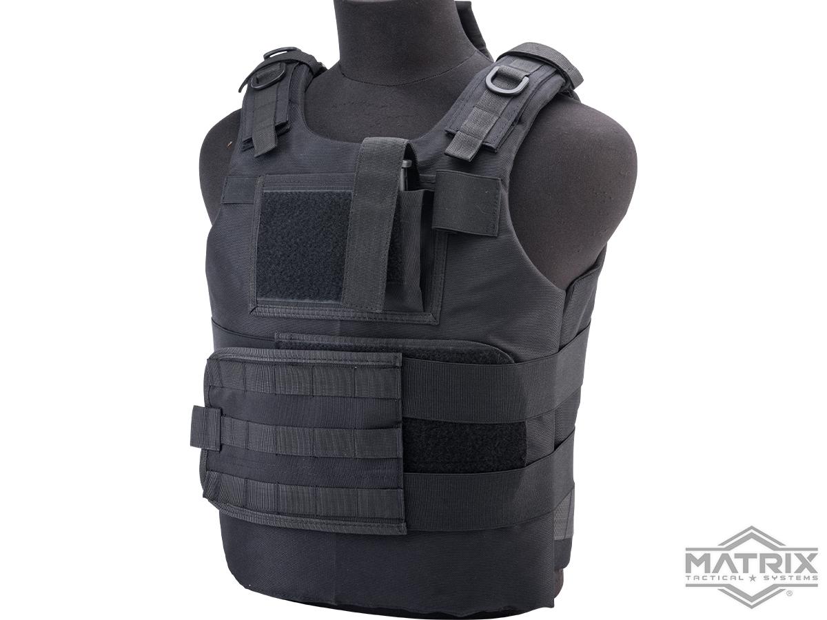 Matrix Tactical Systems Navy Seal Light Fighter Tactical PT Body Armor (Color: Black)