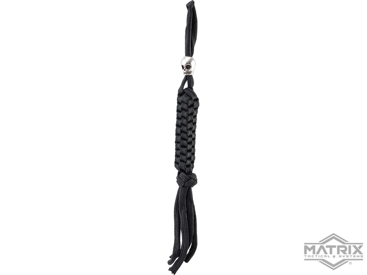 Matrix Tactical Paracord Survival Lanyard with Skull Bead