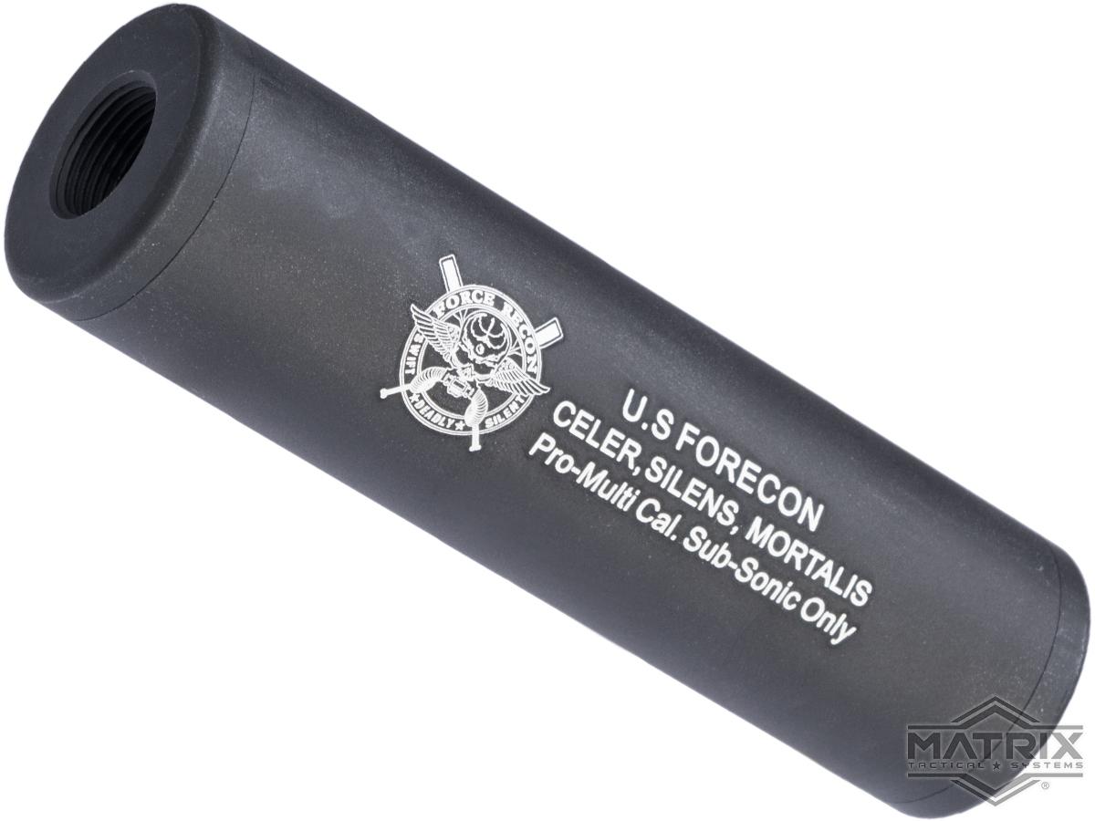 Matrix Airsoft Mock Silencer / Barrel Extension (Model: Force Recon / 110mm)