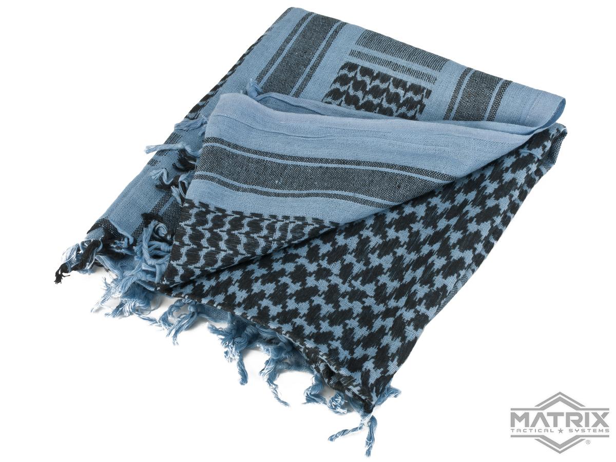 Matrix Woven Coalition Desert Shemagh / Scarves (Color: Navy - Black)