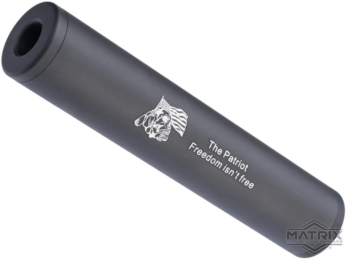 Matrix Airsoft Mock Silencer / Barrel Extension (Model: Patriot / 150mm)