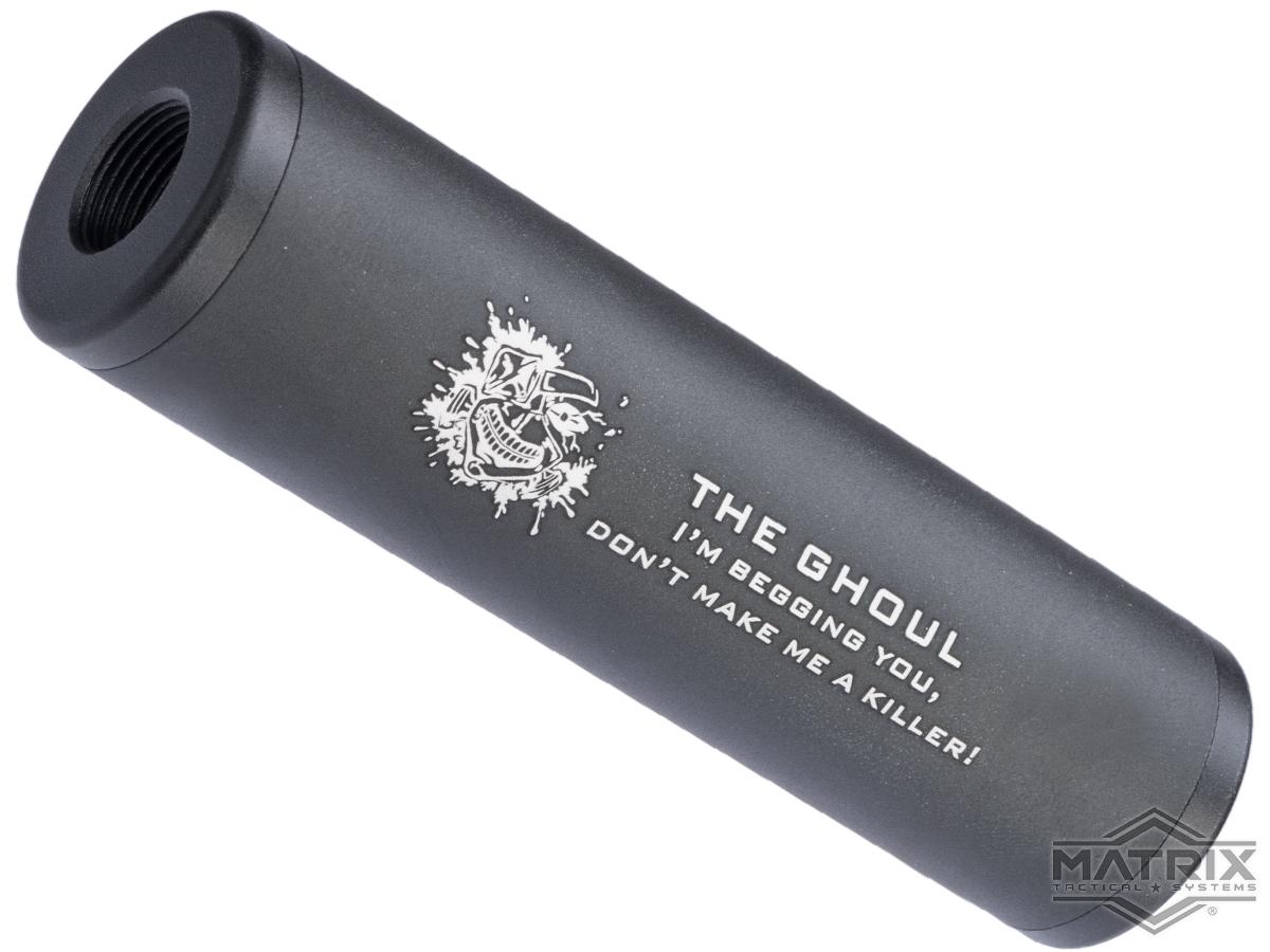 Matrix Airsoft Mock Silencer / Barrel Extension (Model: Ghoul / 110mm)