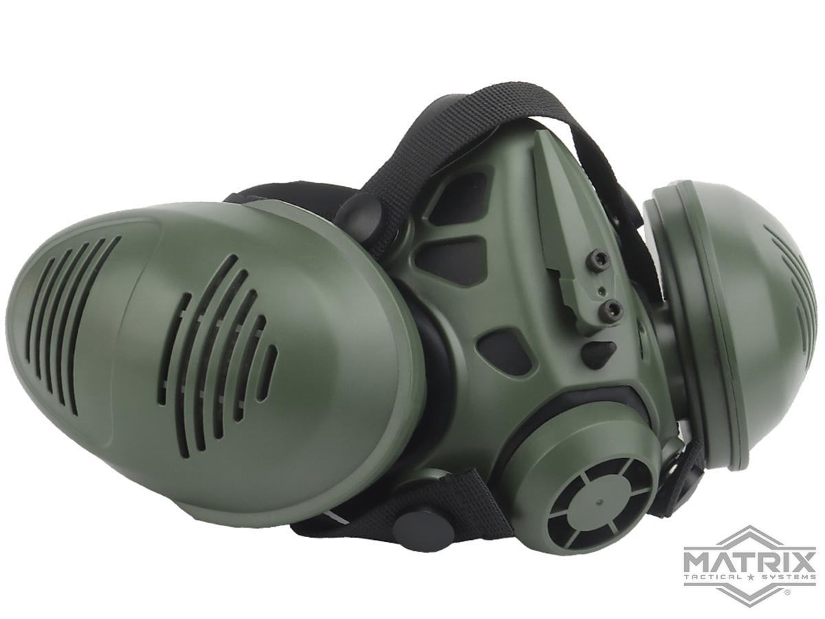 Matrix Non-Functioning Tactical Respirator Mask (Color: OD Green)