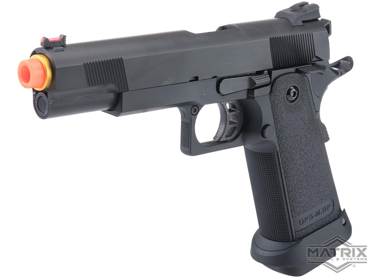 Matrix Hi-Capa Gas Blowback Airsoft Pistols (Type: MEU 5.1 / Black)