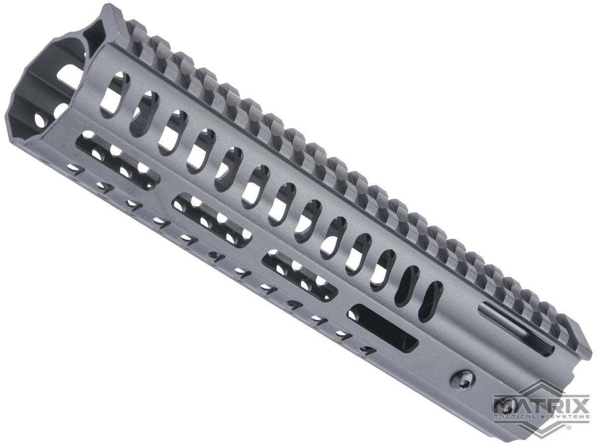 Matrix x Golden Eagle Low Profile Vented Free Float M-LOK Rail for M4/M16 Airsoft AEG Rifles (Model: Mounting Pins / 9)