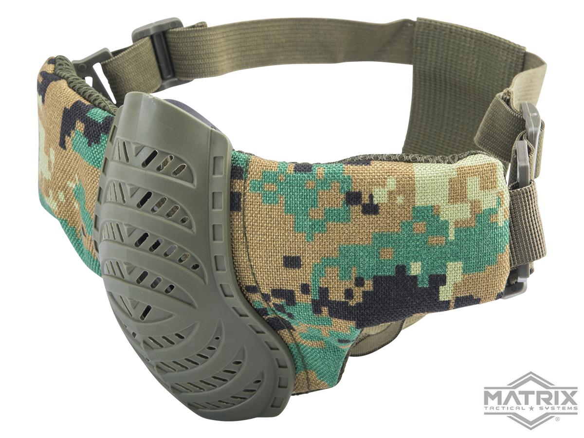 Matrix Low Profile Tactical Padded Lower Half Face Mask (Color: AOR2)