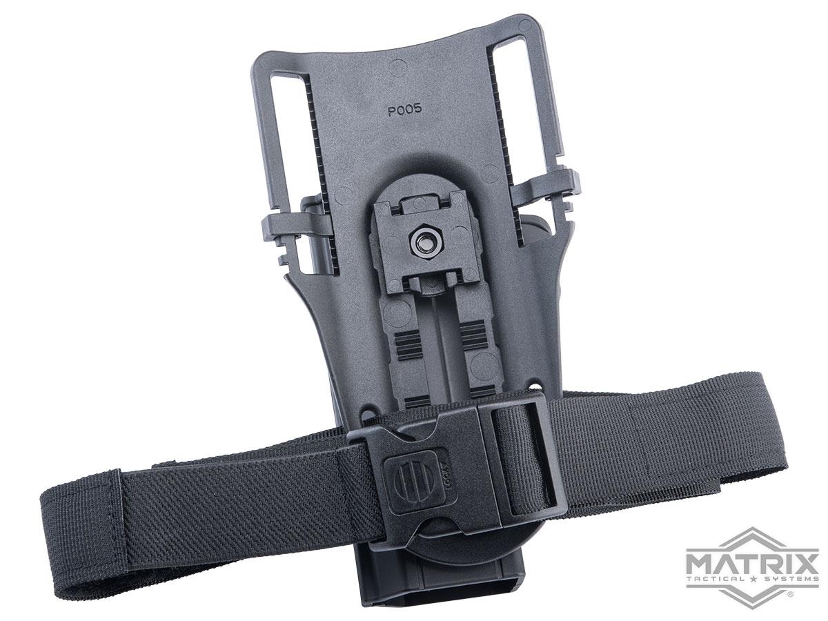 Matrix Hardshell Adjustable Holster for STI Hi-Capa 2011 Series Pistols  (Type: Black / Low Ride Mount), Tactical Gear/Apparel, Holsters - Hard  Shell -  Airsoft Superstore