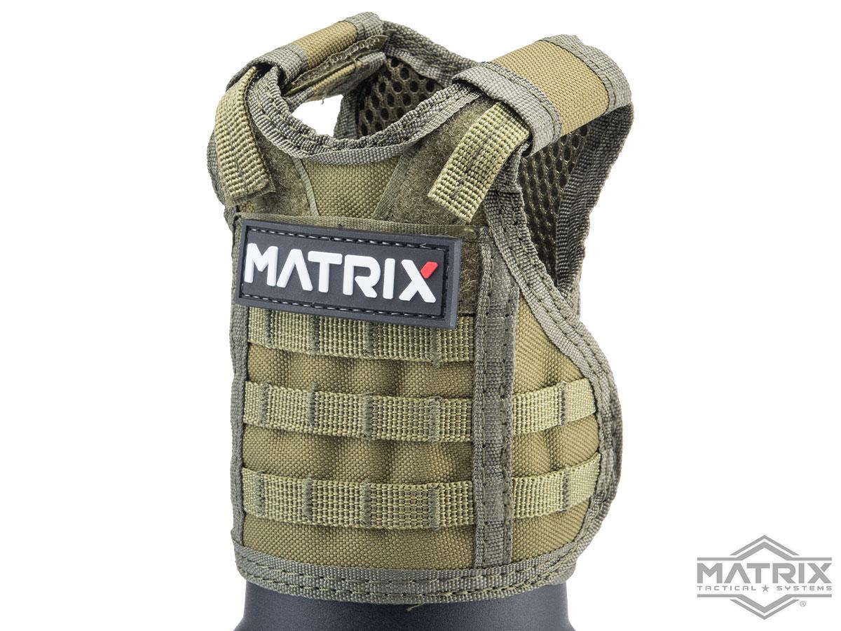 Matrix Tactical Plate Carrier Bottle Beer Cozy (Color: OD Green)