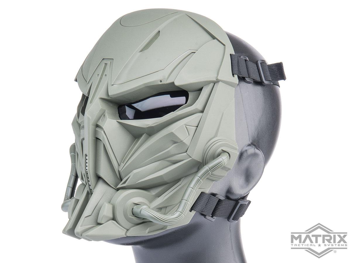 Matrix Chastener II Full Face Mask (Color: Ranger Green)