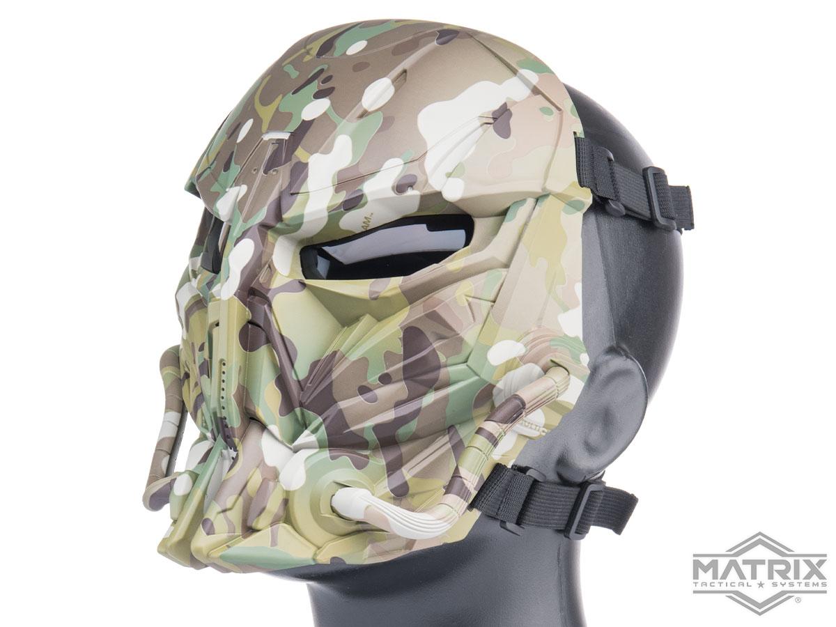 Bravo Airsoft Tactical Gear: V4 Strike Metal Mesh Face Mask with Ear P —  Echo1 USA