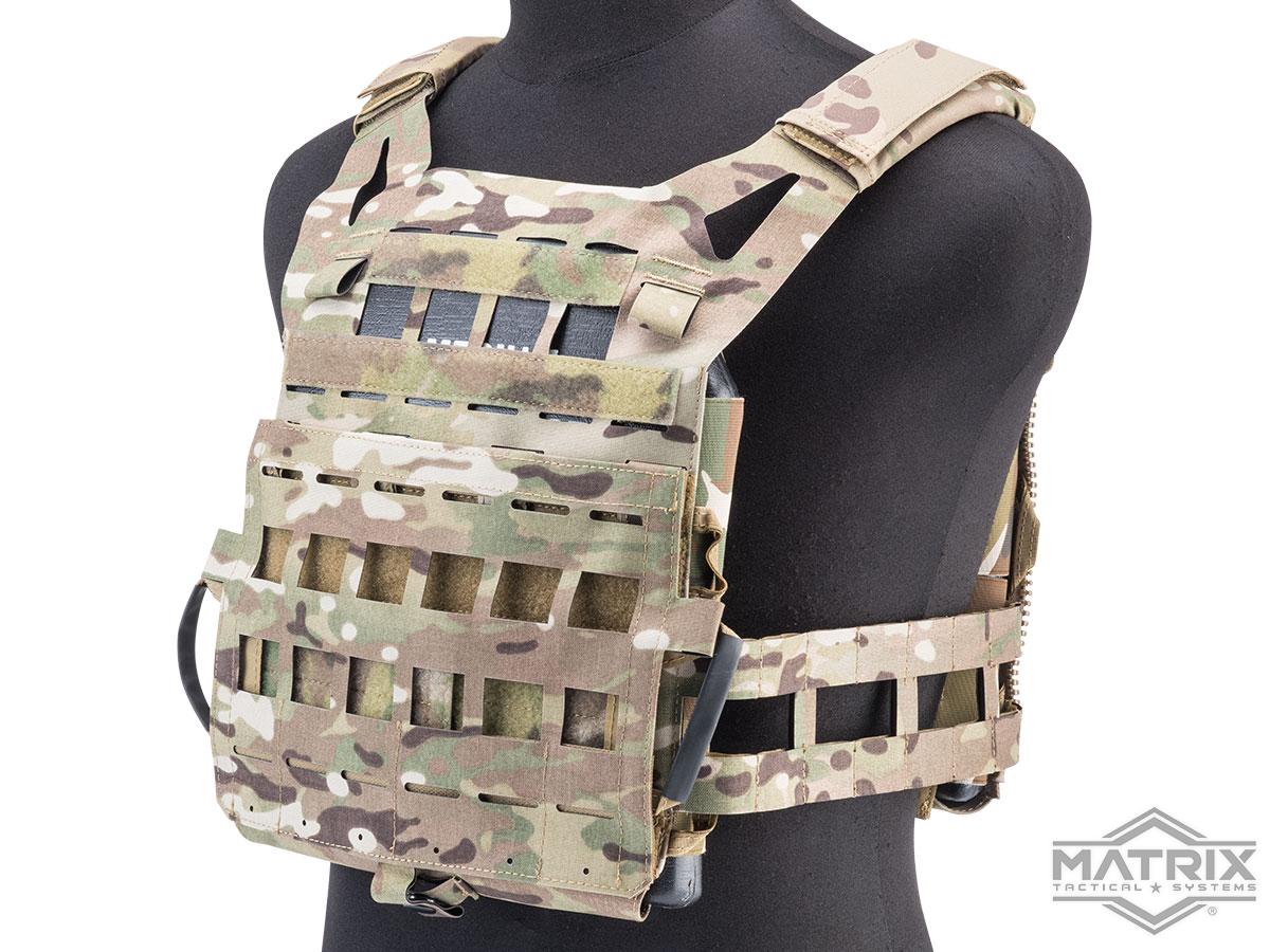 OneTigris Tactical Placard for Chest Rigs and Plate Carriers (Model: Model  03 / Black), Tactical Gear/Apparel, Body Armor & Vests Accessories -   Airsoft Superstore