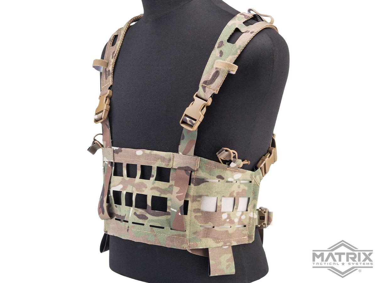 Matrix Lightframe Series Tactical Laser-Cut Chest Rig (Color: Multicam)