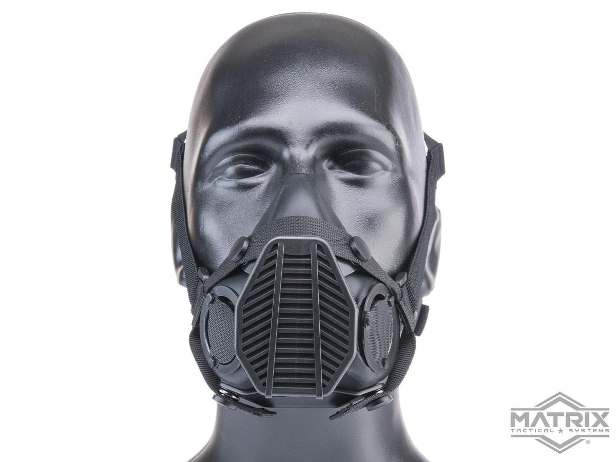 Matrix Special Tactical Respirator Mask (Color: Black / Standard)