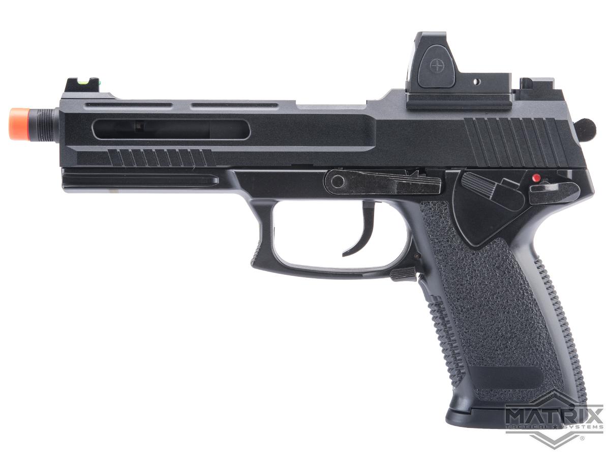 Matrix Custom Falcon Beta Gas Blowback Airsoft GBB Pistol w/ CNC RMR ...