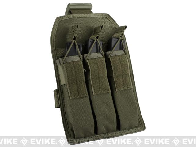 Matrix Airsoft SMG Magazine Thigh Pouch (Color: OD Green)