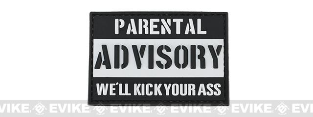 Matrix Parental Advisory PVC Hook and Loop IFF Patch