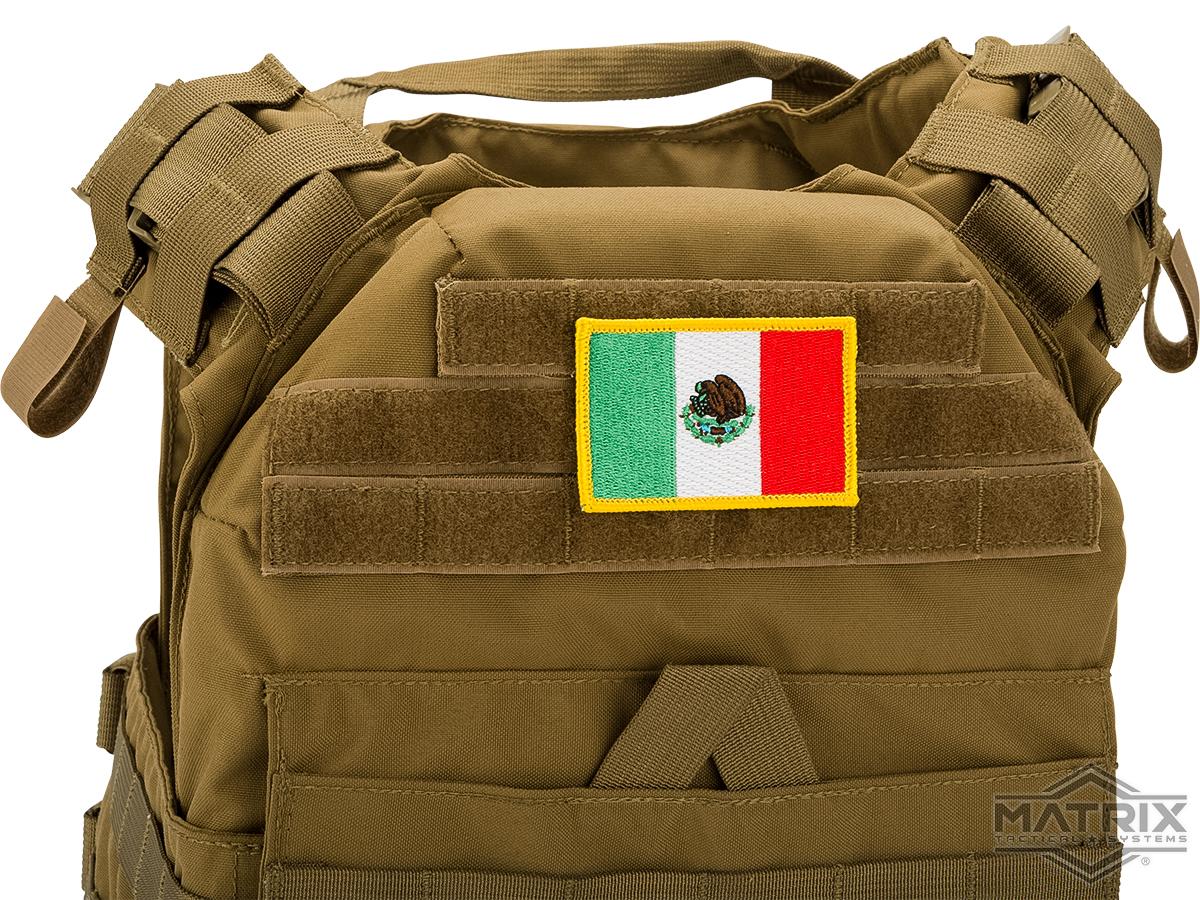 Matrix Country Flag Series Embroidered Morale Patch (Country: Mexico),  Tactical Gear/Apparel, Patches -  Airsoft Superstore