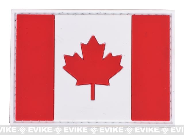 Matrix Country Flag Series PVC Morale Patch (Country: Canada)