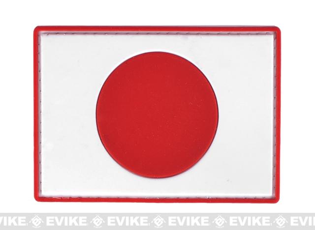 Matrix Country Flag Series PVC Morale Patch (Country: Japan)