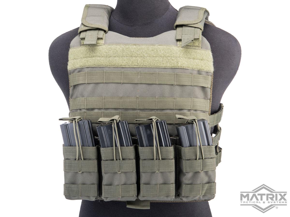 Matrix Modular Plate Carrier w/ Integrated Magazine Pouches and ...