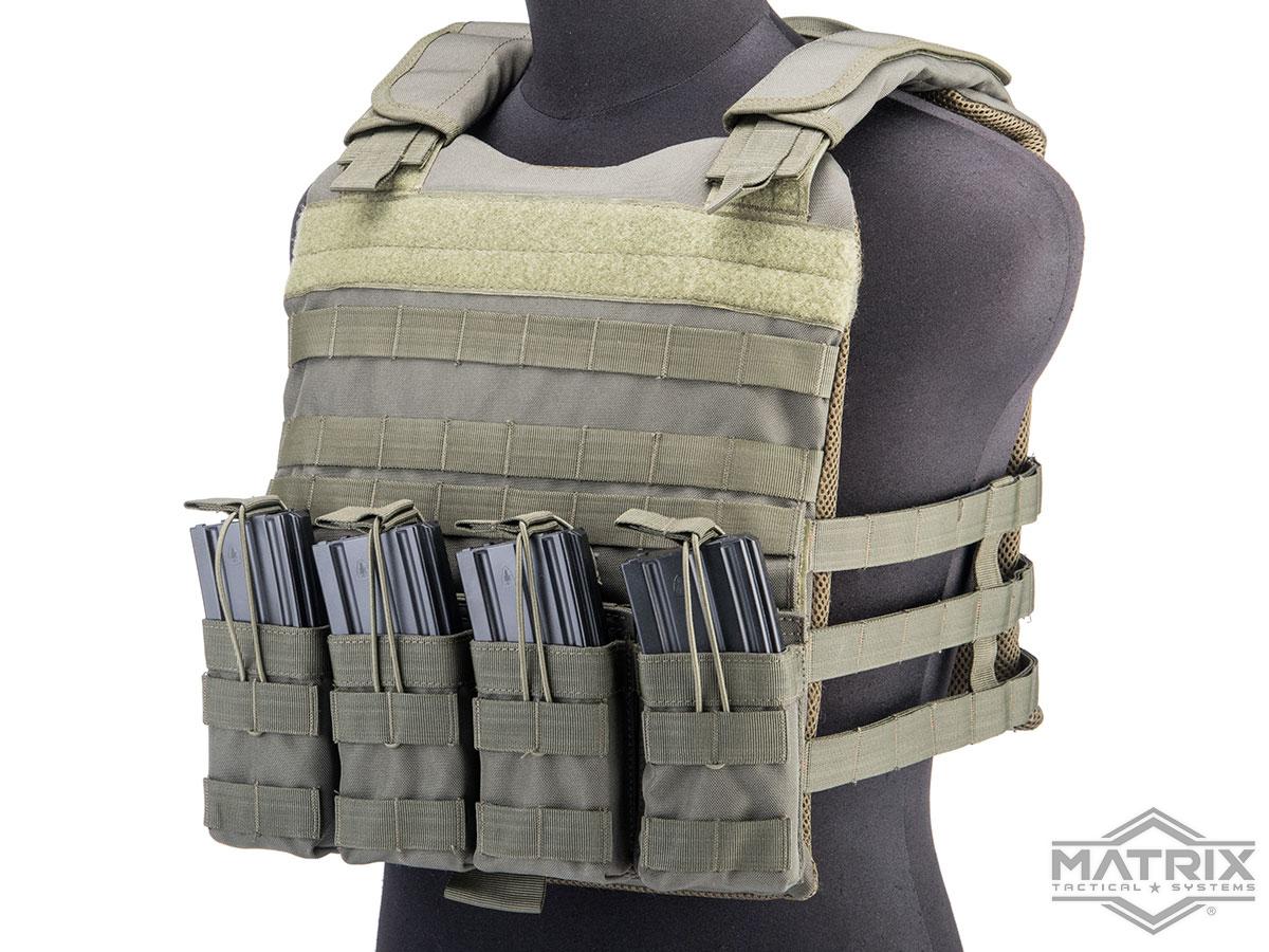 Matrix Modular Plate Carrier w/ Integrated Magazine Pouches and ...