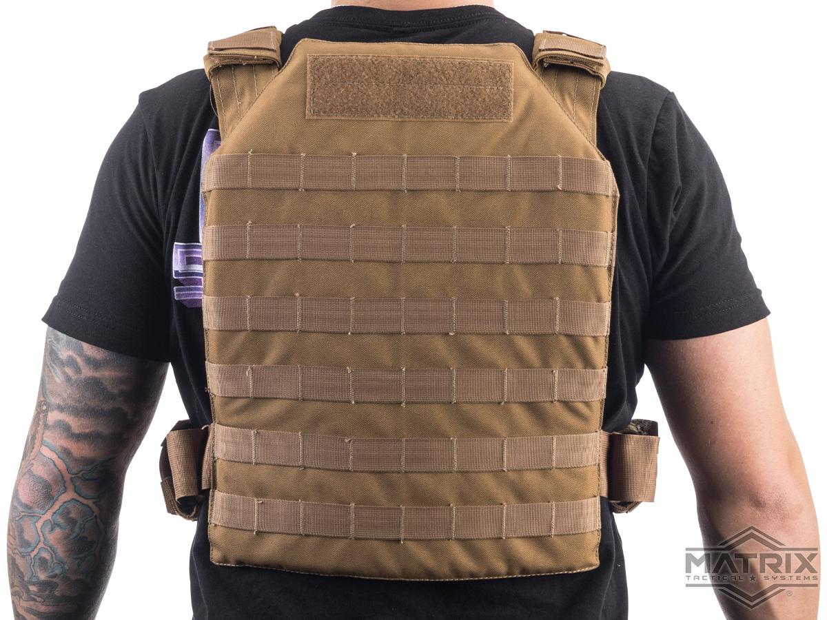 Matrix MTS Commando Elite Plate Carrier Vest (Color: Tan), Tactical ...