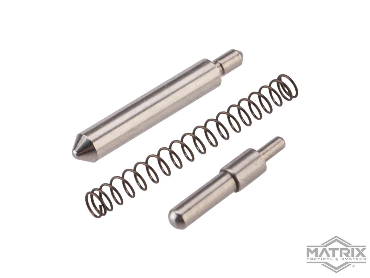 Matrix Stainless Steel Safety Spring and Plunger Set for Hi-CAPA Gas Blowback Airsoft Pistols