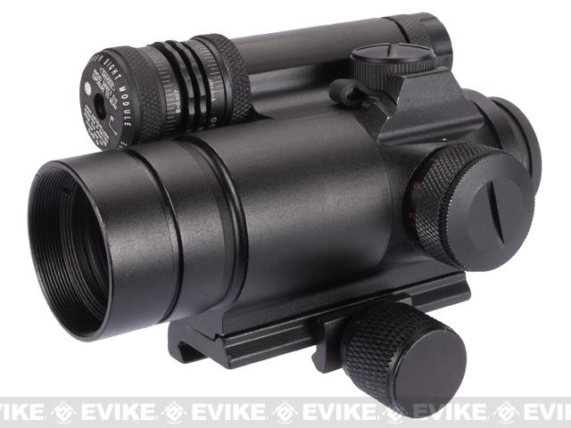 Matrix QD Red / Green Dot Sight Scope w/ Integrated Laser Aiming Module