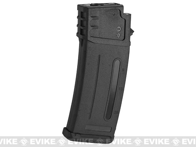 Matrix 300rd Flash Mag Slim Hi-Cap Magazine for G36 Series Airsoft AEG Rifles (Color: Black)