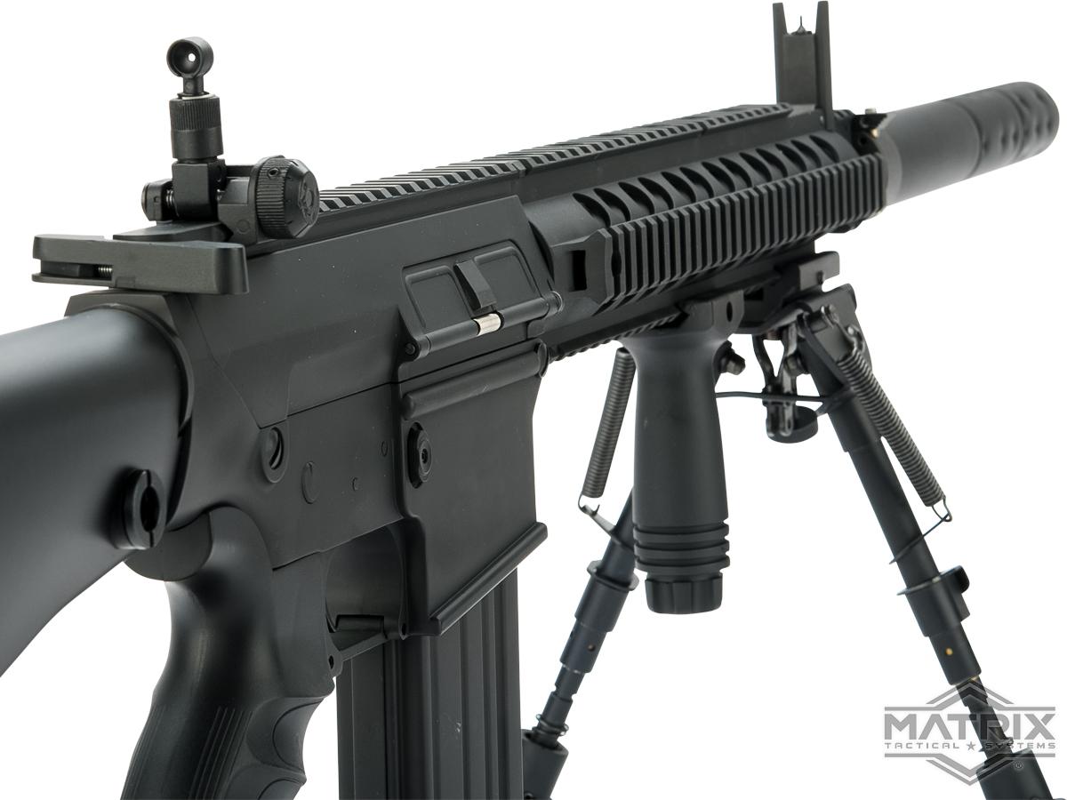 Matrix Full Size SR25 Precision Rifle Airsoft AEG (Model: Metal ...