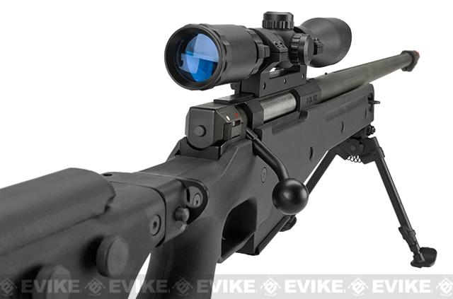 Matrix Aw338 Airsoft Bolt Action Heavy Weight Sniper Rifle By Ufc Configuration Black Standard Airsoft Guns Shop By Rifle Models L96 Type 96 Evike Com Airsoft Superstore