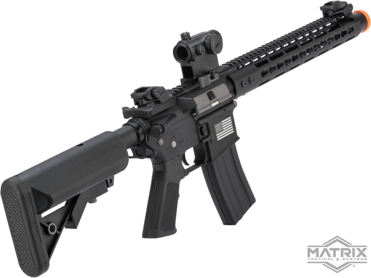 Matrix / S&T Sportsline Metal-Bodied M4 RIS Airsoft AEG Rifle w/ G3 ...