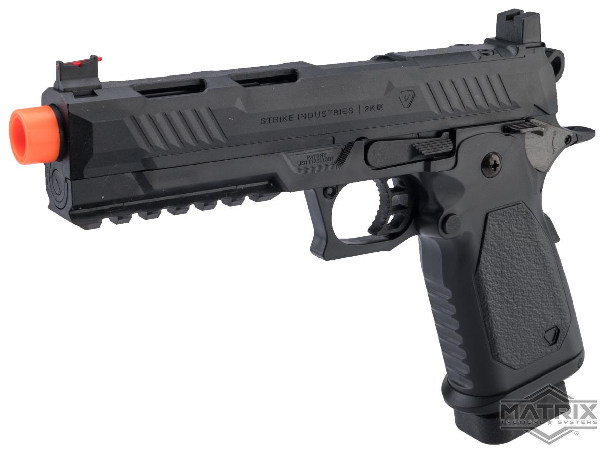 Matrix Strike Industries Licensed 2K Alpha 2011 Spring Powered Airsoft Pistol (Color: Black)