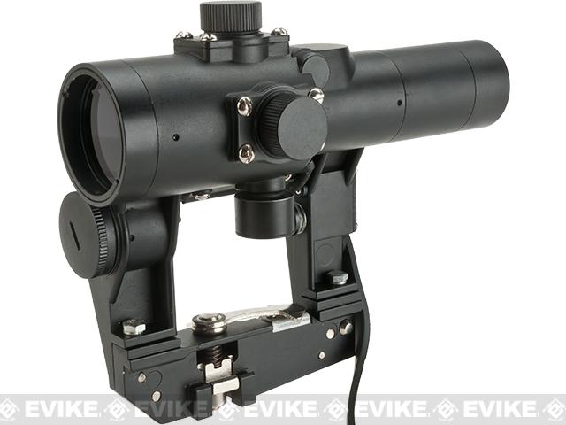Airsoft PK-AW Style Russian Red Dot Sight for AK/SKS/SVD [JJ Airsoft]