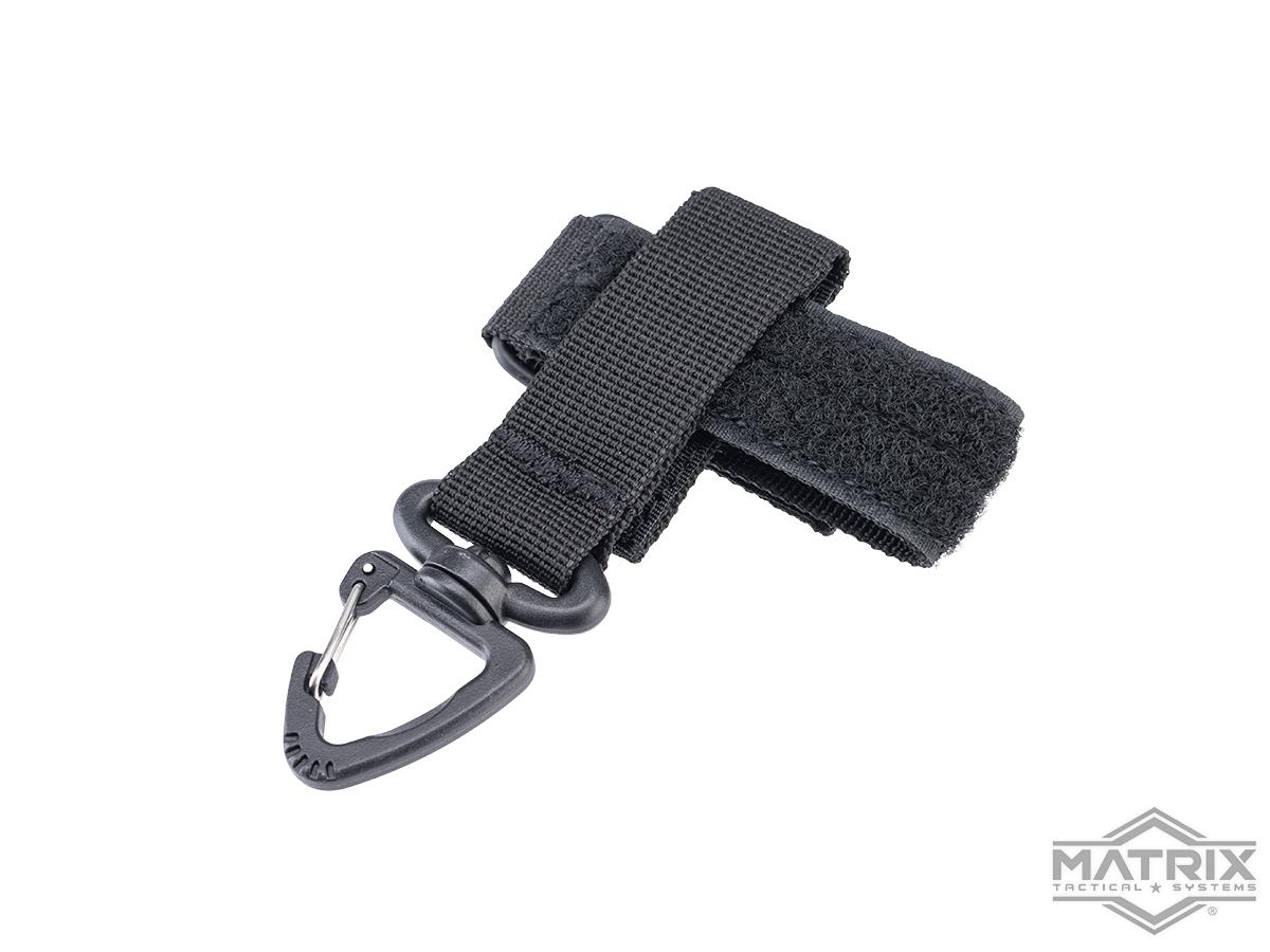 Matrix Hook and Loop Multifunctional Belt Strap (Color: Black)