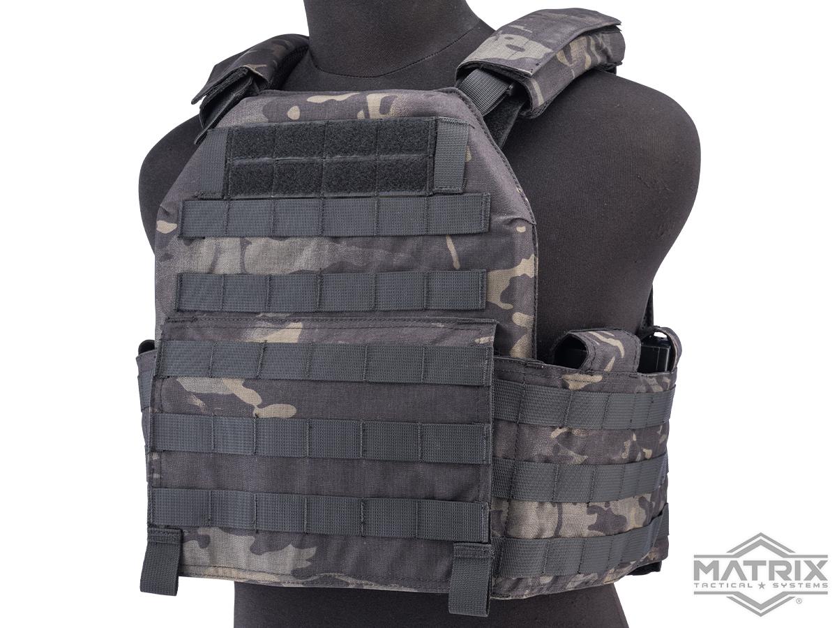 Matrix Infiltrator Tactical Assault Plate Carrier (Color: Multicam Black)