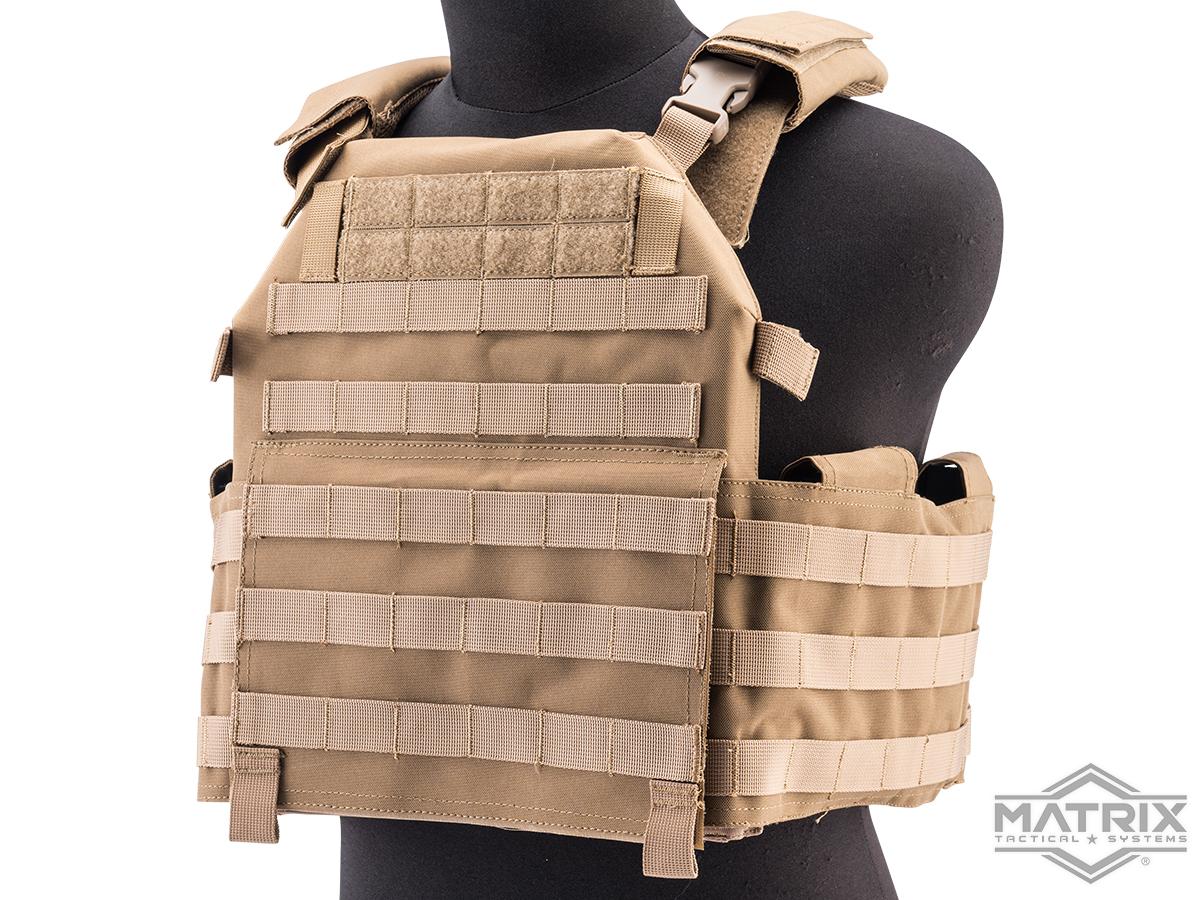 Matrix Infiltrator Tactical Assault Plate Carrier (Color: Coyote)