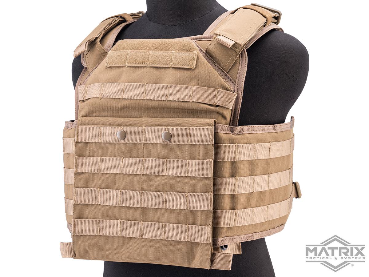 Matrix Eradicator Assault Plate Carrier (Color: Coyote Brown)