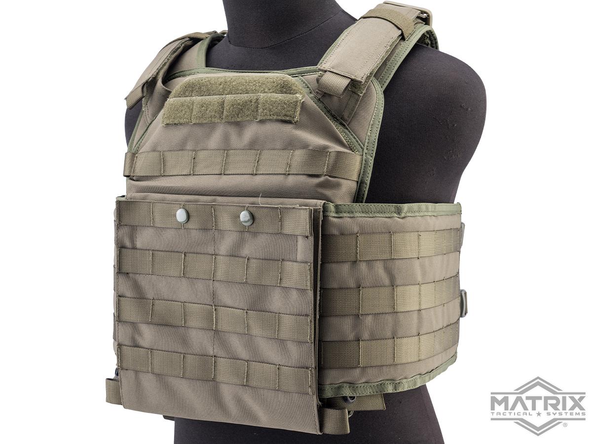 Matrix Eradicator Assault Plate Carrier (Color: Ranger Green)