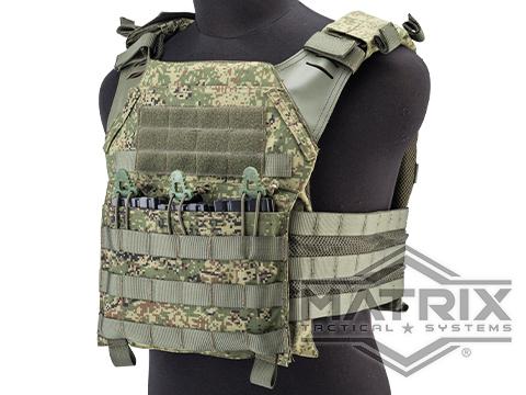 Matrix Blazer Modular Tactical Plate Carrier (Color: Digital Flora)