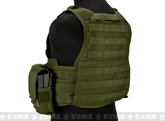 Matrix Bounty Hunter Armored Vest (Color: OD Green), Tactical Gear/Apparel,  Body Armor & Vests -  Airsoft Superstore