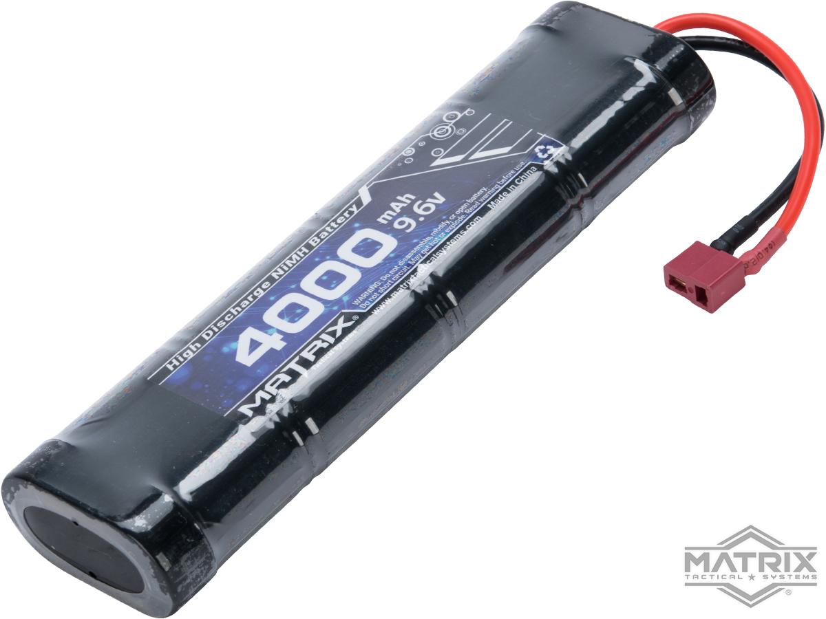 Matrix High Output Large Type Airsoft NiMH Battery (Configuration: 9.6V /  4000mAh / Standard Deans), Accessories & Parts, Batteries, NiMH / NiCd  Batteries, Large Type -  Airsoft Superstore