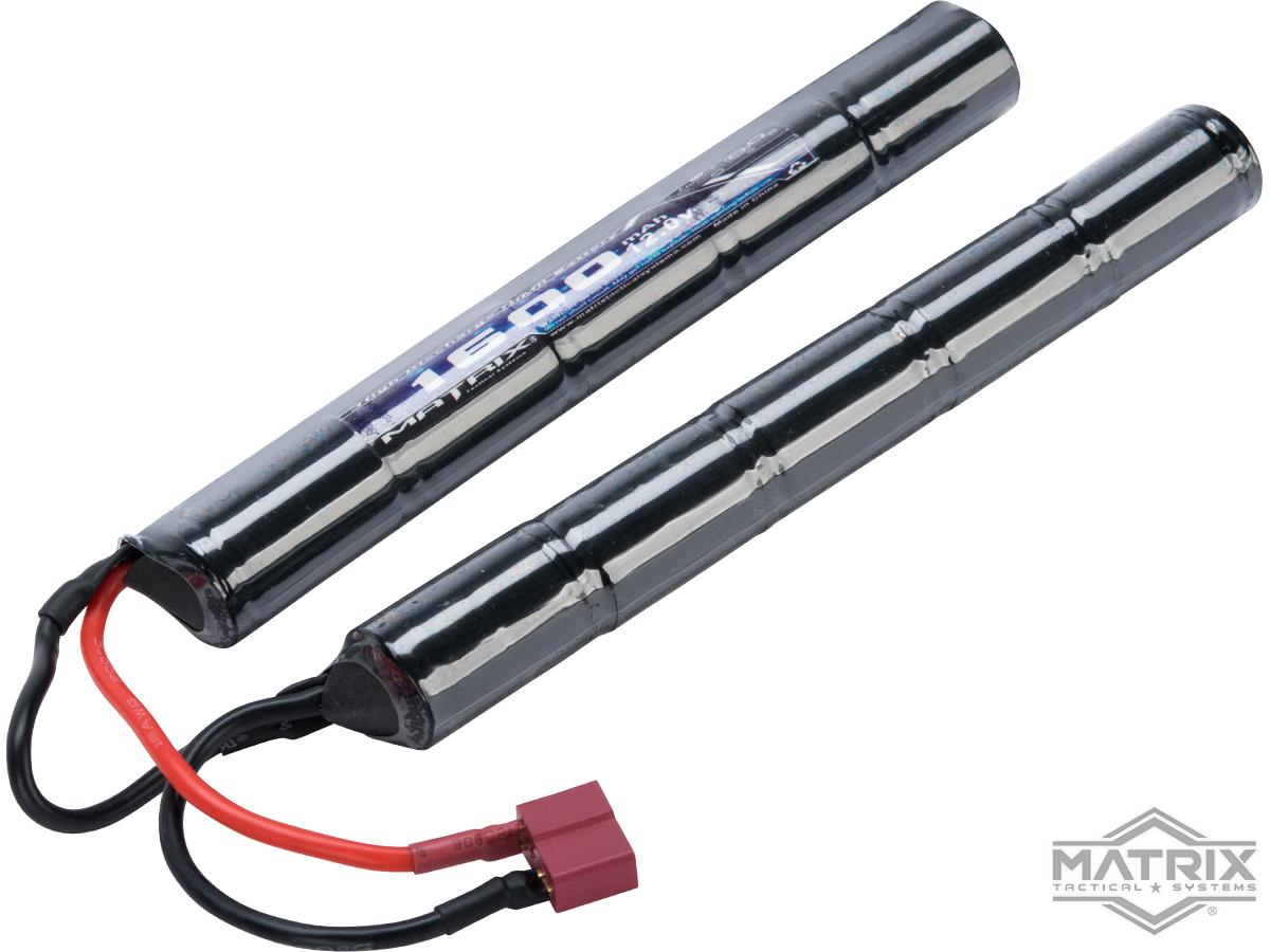 Matrix High Output Nunchuck Type Airsoft NiMH Battery (Configuration: 12V / 1600mAh / Standard Deans)