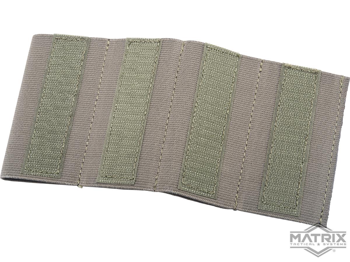 Matrix SMG Quad Magazine Insert for Tactical Chest Rigs (Color: Ranger Green)